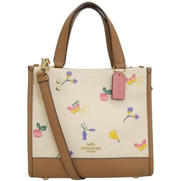 COACH - 印花帆布斜背包 (彩繪)