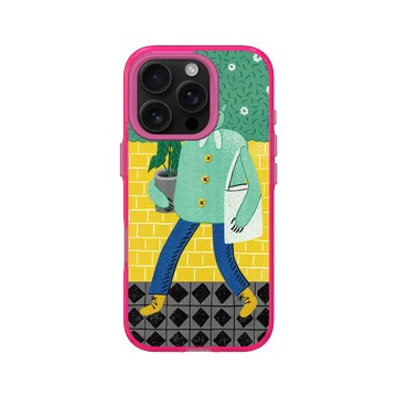 iPhone 16 Pro Clear 粉漾桃 - 包大山 Baozi - 熊超人