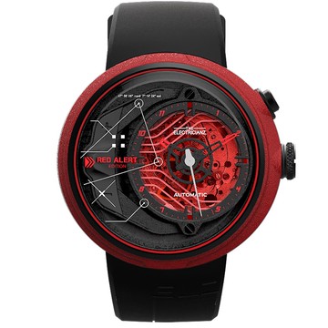 THE ELECTRICIANZ The Red ARERT 電路發光機械錶-ZZ-D1C 03-CRD