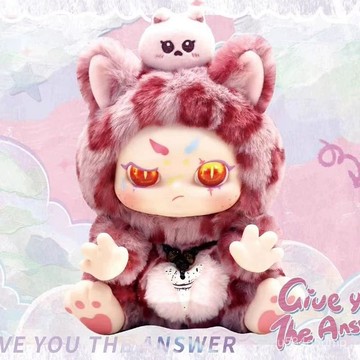 🎀臺灣出貨🎀盲盒手辦 潮玩公仔 桌麵擺件 生日禮物 正版KIMMOM奇夢生物2代給你答案盲盒可愛擺件毛絨公仔生日禮物