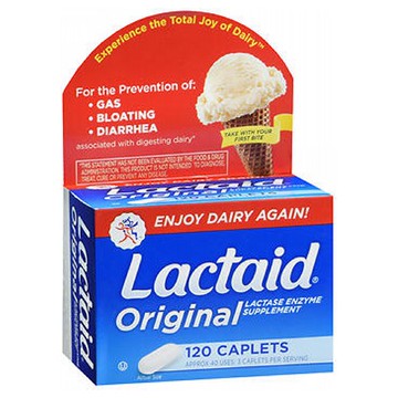 Lactaid Original Caplets 120 caplets by Johnson & Johnson