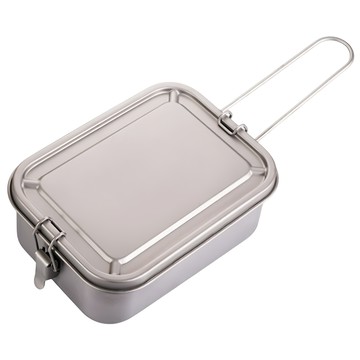 TEMPEST 純鈦便當盒 加大手柄款  鈦原色  1個