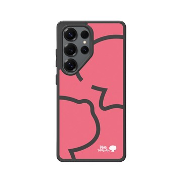 Galaxy S25 Ultra SolidSuit 黑 - We TAIWAN : a-We Collection - a-We Mochi (紅)