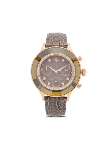 Swarovski - Octea Chrono 36mm - women - stainless steel/glass - One Size - Grey