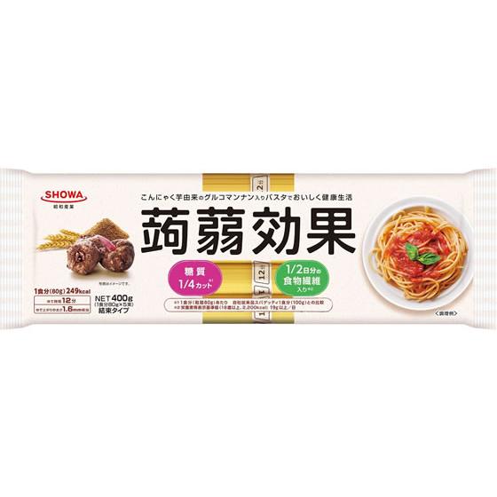 昭和産業 蒟蒻効果パスタ 結束400g