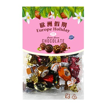 歐洲假期 綜合巧克力300g