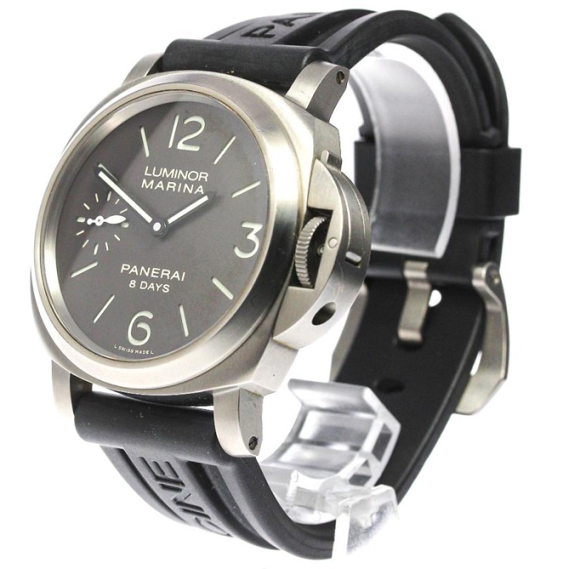 ☆良品 ☆箱・保証書付き【PANERAI】パネライ ルミノールマリーナ 8デイズ チタニオ PAM00564 手巻き メンズ_731713 |  LINEブランドカタログ