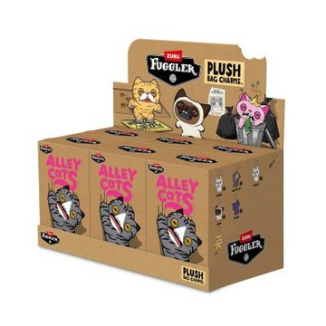 【FUGGLER】牙齒怪-5吋狂野喵星人掛飾/鑰匙圈 6入/組 款式隨機 正版公司貨