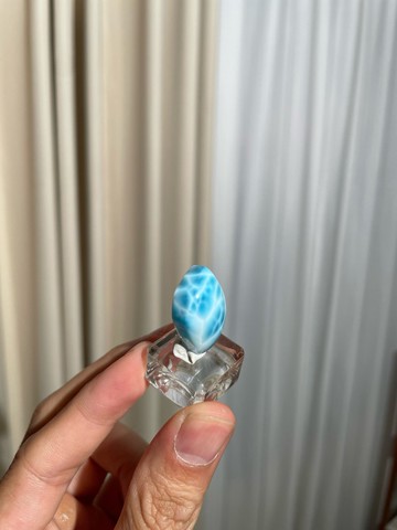 海紋石天空藍 天然水晶