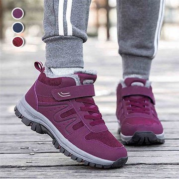 【Alice】現貨保暖加絨防滑雪靴