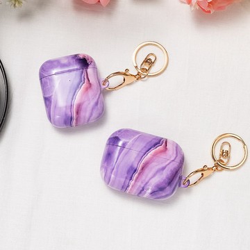 【客製化】浪漫紫羅蘭 AirPods Pro 3 / AirPods 4 保護殼