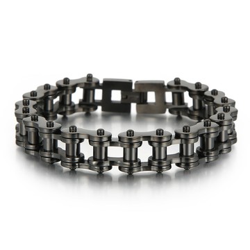 STEEL鋼手鍊。闇影機鍊。13mm | KA