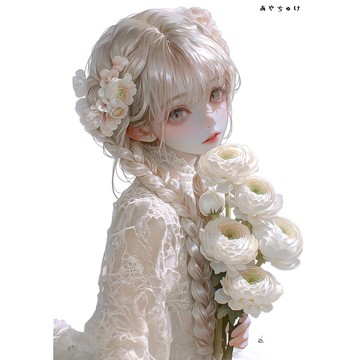 【3 月新品 3】07-119-0199 人物貼紙 春日序曲