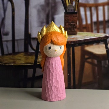 獅子座 木雕(現貨)