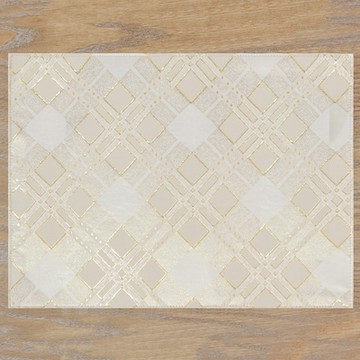 曼哈頓防潑水雙層餐墊 45x33cm (4片),兩色可選