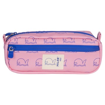 MILAN 事務筆袋 經典印花款  鯨魚  1個