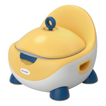 KiKimmy 蛋型兒童輔助學習馬桶 H1016 35 x 33.5 x 30cm 1.6kg  黃色