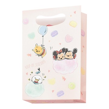 TSUM TSUM 迪士尼系列 手提紙袋 可愛卡通圖案  多色  1個