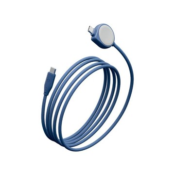 Energea Flow Duo C-C 二合一充電線1.5M藍色