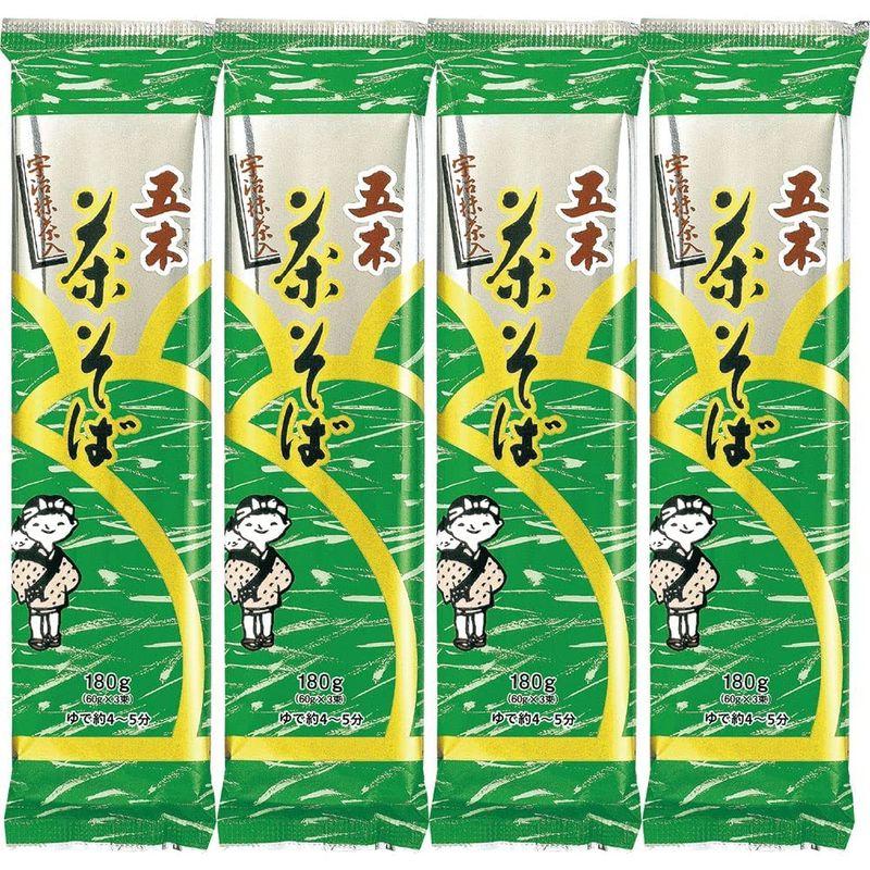 五木食品 茶そば 180g×4個