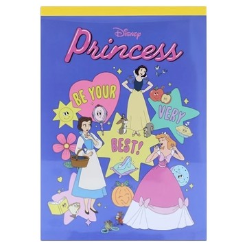 sun-star Disney卡通A6便條紙  漫畫風公主 藍色  1個