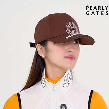【ṔEARLY GATES】咖啡色再生纖維高伸縮耐久面料不易變形球帽 JGTS87001