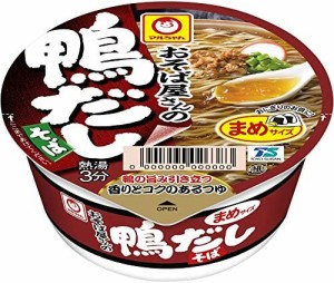 マルちゃん おそば屋さんのまめ鴨だしそば 48g×12個