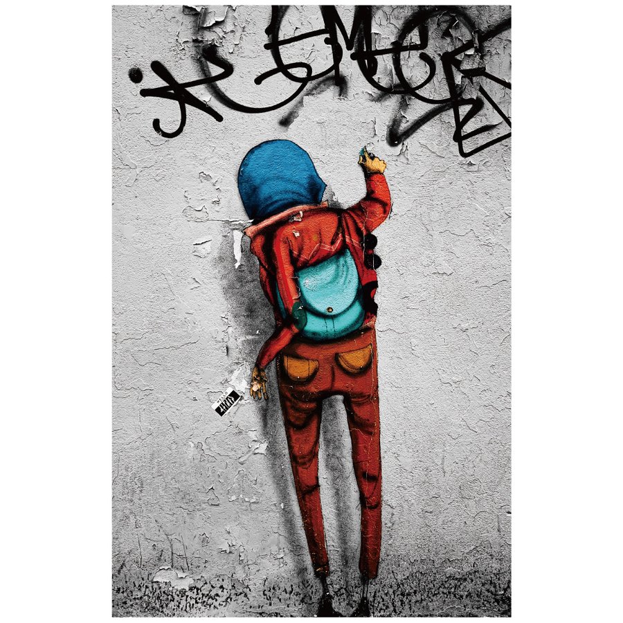 ストリートアート 子供 落書き ウォールステッカー 日本製 壁紙 グラフティ アート ポスター 通販 Lineポイント最大0 5 Get Lineショッピング