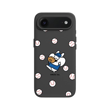 iPhone Air SolidX 黑 - Usagyuuun 小突兔 - 來打棒球吧
