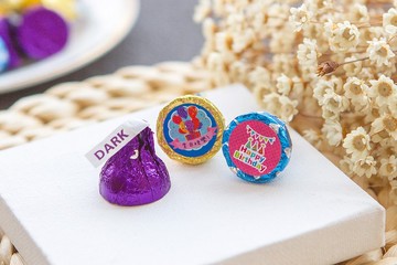 生日快樂慶生主題─KISSES水滴巧克力(每包100顆)