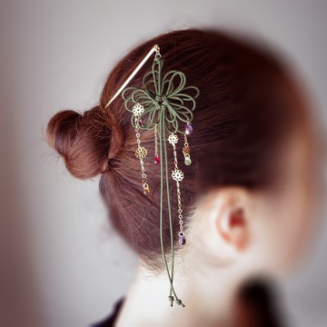 髮簪 華與歌