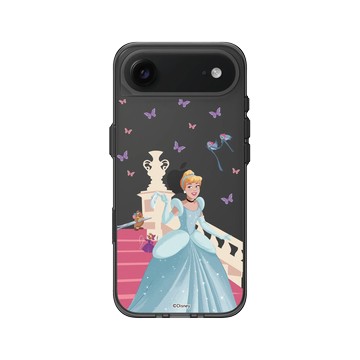 iPhone Air Clear (相機按鈕) 酷墨灰 - 迪士尼-公主系列 Disney Princess - 迪士尼公主 - 灰姑娘