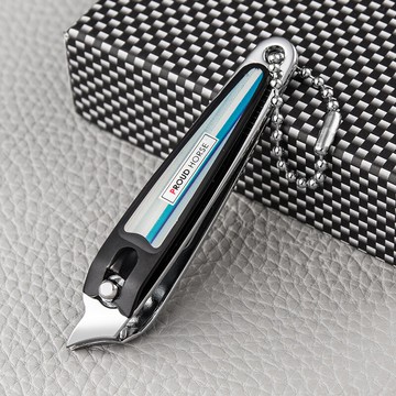 大號指甲刀鑰匙扣掛件創意個性指甲剪 指甲鉗 鏈鎖匙圈環帶指甲銼