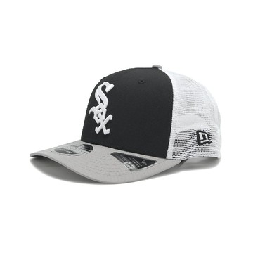 NEW ERA 卡車帽 970 Trucker White Sox 芝加哥白襪 黑灰 帽子 NE15169262