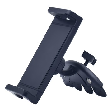 車用手機架 適用於智慧型手機，CD口固定，360度旋轉，可橫豎屏放置  1個  F4589-1