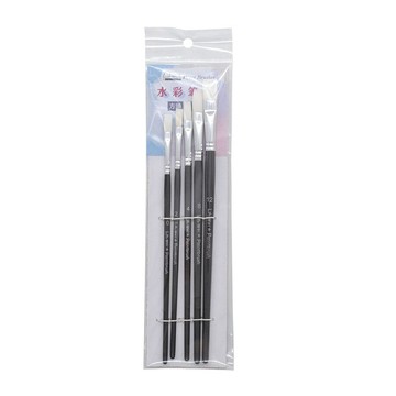 力韋 LW-A4195 尼龍方頭水彩筆組(5入)【APP滿額下單10%點數(單一帳號最高1500點)】8/31止