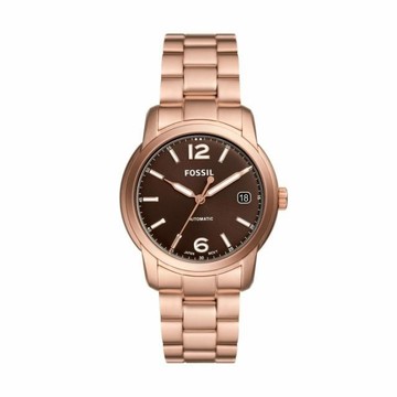 FOSSIL Heritage 復刻系列日期女錶 玫瑰金不鏽鋼錶帶 38MM (ME3258)