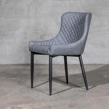 【obis】Tracey 特蕾茜皮質餐椅(三色可選)