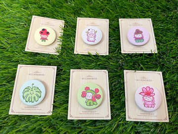 陽明山特色植物圖鑑胸章