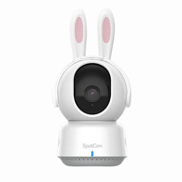 SpotCam BabyCam Pro 可旋轉 2K 寶寶攝影機 自動追蹤 AI智慧 WiFi 寶寶監視器 溫溼度檢測