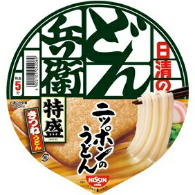 日清 130g日清のどん兵衛 特盛きつねうどん(西) 12食入