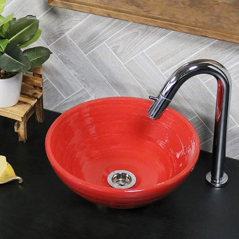 SALE／86%OFF】 三方曲げビードロ 手洗い鉢 信楽焼き手洗器 陶器の手