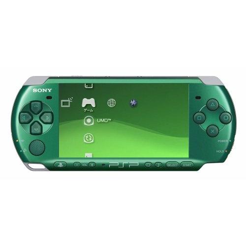 SONY PSP-3000 グリーン 本体 箱付き-