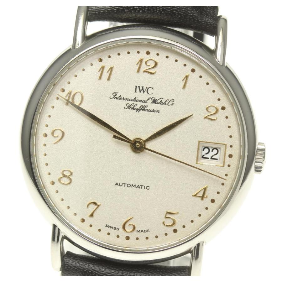 ☆良品【IWC】ポートフィノ デイト アラビアインデックス IW3513 自動