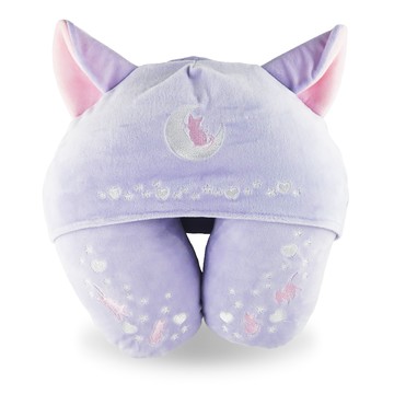 美少女戰士造型頸枕_淺紫