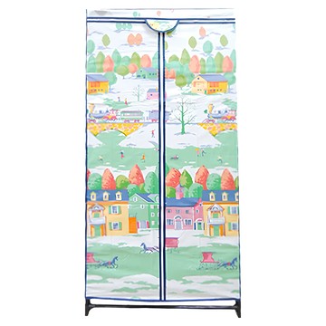 三和牌 DIY衣櫥  75cm  鐵橋風光