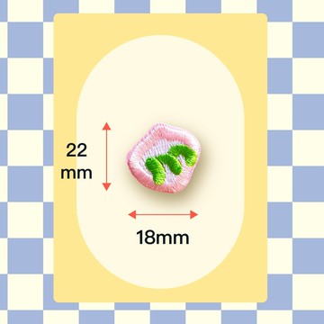 燙布貼 | mm巧克力一號
