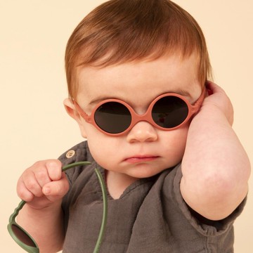 法國KiETLA 黛寶拉幼兒太陽眼鏡(0-12M) - 杏桃粉