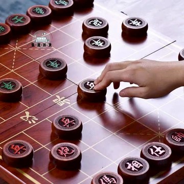 免運 公司貨 象棋 高檔象棋 象棋紅木中國象棋高檔實木帶木質棋盤學生成人大號紅花梨象棋套裝可開發票 工廠現貨直銷 售後保障 5m819