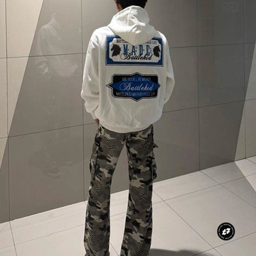 秋冬季新款爆款美式連帽衛衣女設計感寬鬆百搭情侶潮牌上衣男男生春秋薄款衛衣 男生運動風上衣 男生百搭連帽衛衣男生春秋薄款衛